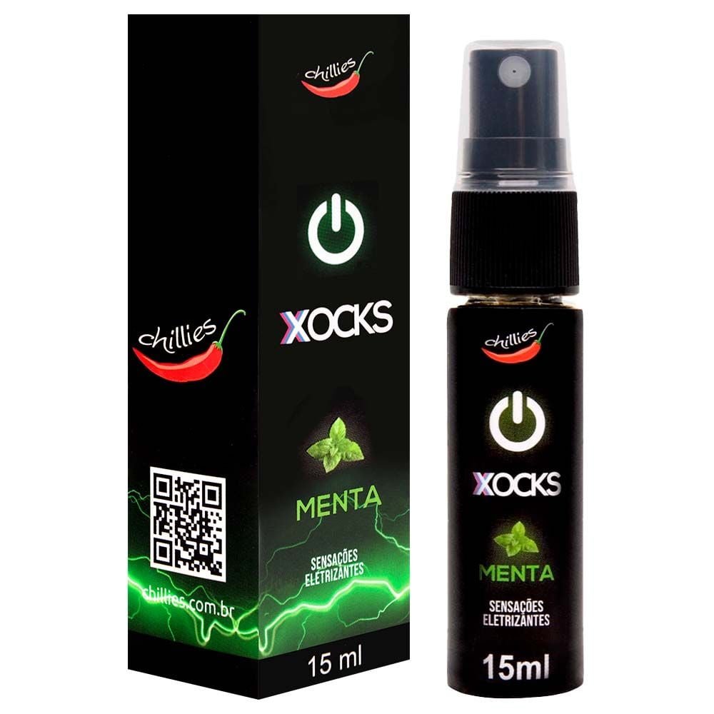 Xocks Gel Beijável Eletrizante 15ml Chillies