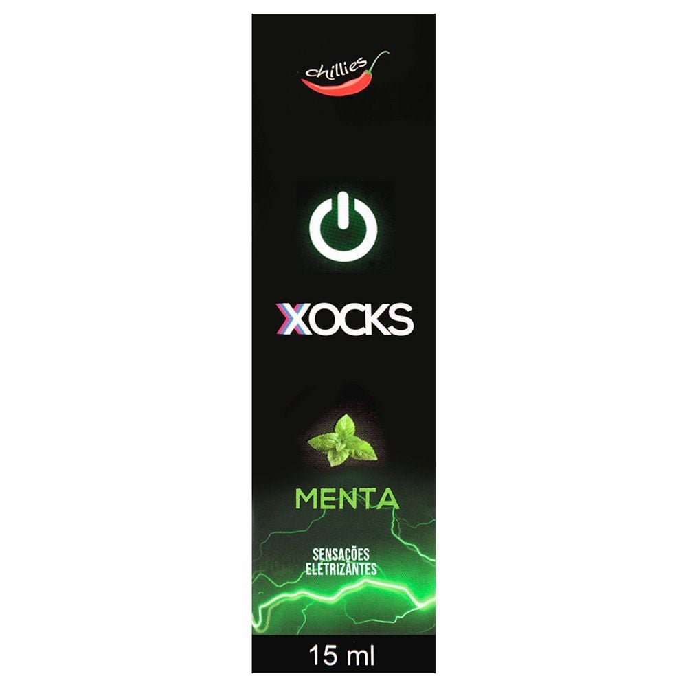 Xocks Gel Beijável Eletrizante 15ml Chillies