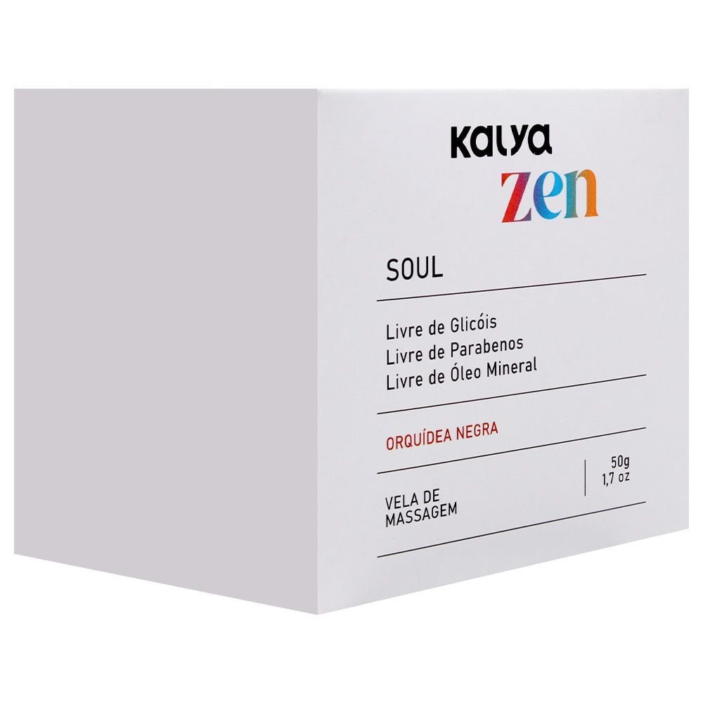 Zen Vela De Massagem Sensual 50g Kalya