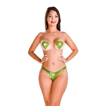 Lingerie Comestível - Tamanho Único - Sabor Menta